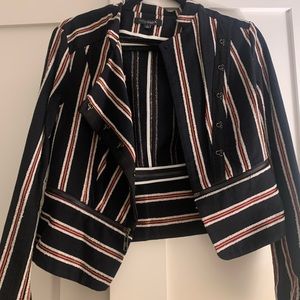 Intermix Striped Jacket